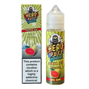 GUAVA ICE E-LIQUID HERO PUFF - 60ML