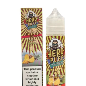 PINEAPPLE ICE E-LIQUID HERO PUFF - 60ML